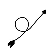 arrow and target