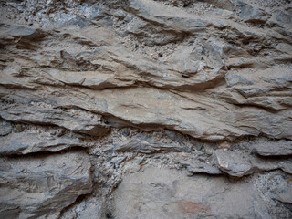 imagen detalle textura pared de piedra con las juntas de tierra