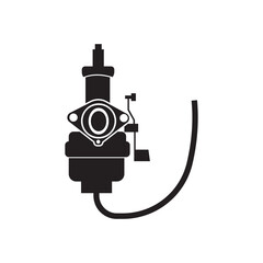 Carburetor, engine, motorcycle icon