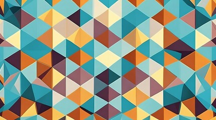 Abstract seamless geometric background