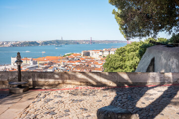Lissabon Portugal - Burg Festung Castelo de São Jorge