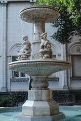 Obraz premium fountain in the park
