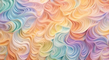 Multicolor abstract paper wavy background layout design tech innovation
