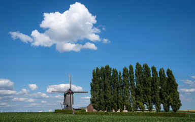 Windmill, Titz, North Rhine Westphalia, Germany
