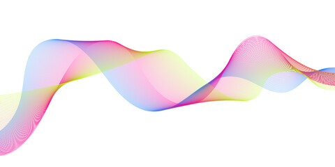Simple Abstract flowing wave lines. Design element for technology, science, modern concept.vector eps 10