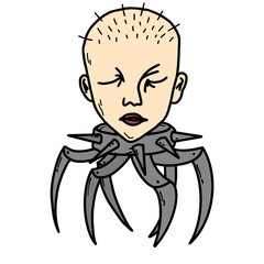 dark robot character