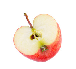 apple slice isolated on transparent png