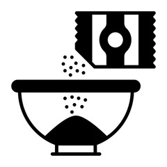 Bretzel or Pretzel concept, sweet mustard and soft knot snacks vector icon design, Bakery and Breadsmith symbol, Cuisine Maestro sign, food connoisseur stock illustration