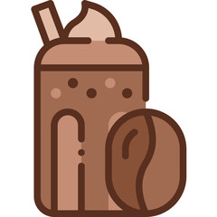 smoothie two tone icon