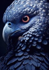 Obraz premium Wings and Whimsy - A Light-hearted Take on Bird-Inspired Fashion. Generative AI