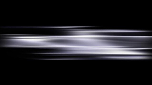 Metal Flow - Light Silver - Waving Loop - Abstract background animation