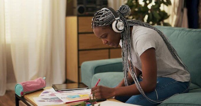 The sketches also reflect the woman's desire to challenge societal norms and redefine fashion standards. She strives to create garments that embrace body positivity, diversity, and inclusivity.
