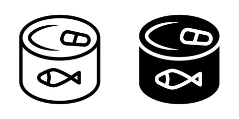 Canned Food icon. sign for mobile concept and web design. vector illustration