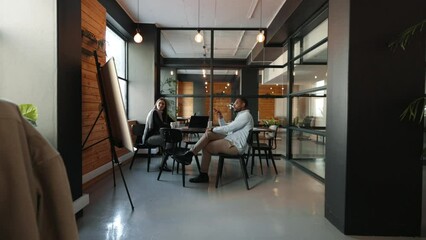 Remote work and freelance in this inclusive coworking office - Powered by Adobe