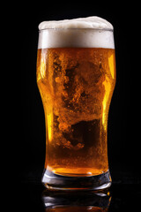 International Beer Day promotional poster generative ai