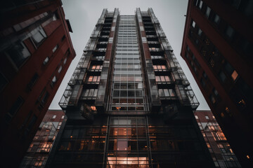 Low Angle Photography Of High Rise Building, Generative AI