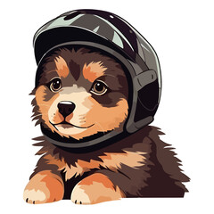 Whiskers and Woofs: Enchanting 2D Illustration of a Finnish Lapphund