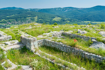 Fototapeta na wymiar Ruins of the ancient Thracian city of Perperikon