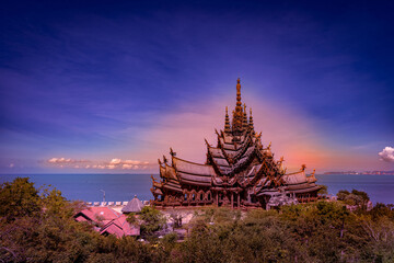Sanctuary of Truth temple Pattaya