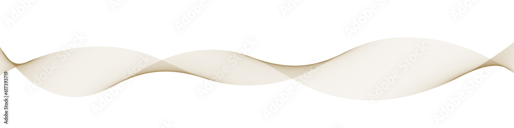 Poster Vector wave dynamic gold lines. Gold wave on transparent background. Luxury background for your design. Vector EPS 10