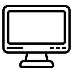 computer, pc, monitor icon