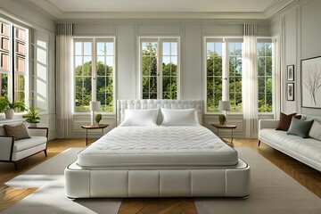 modern living room with fireplace