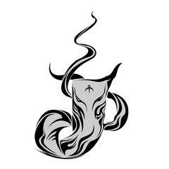 Ghost Snake  illustration design tagtoo 
