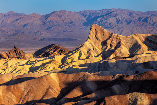 Sunrise in the Mountainous Desert