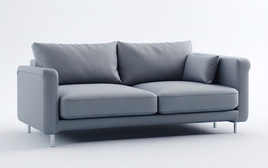  elegant modern couch. Generative AI