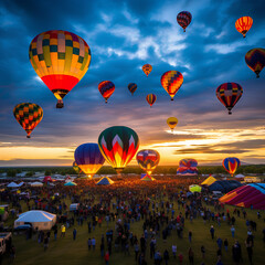 Fototapeta premium National Balloon Festival