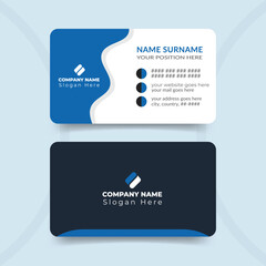 Professional business card template design