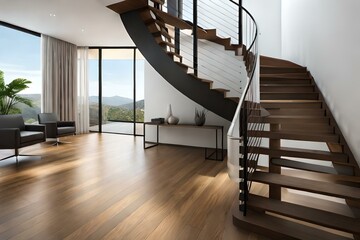 Obraz premium staircase in house