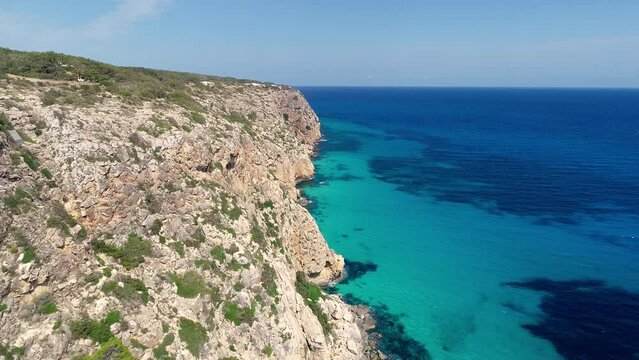 Formentera - Raco des Vell Mari a vista de drone