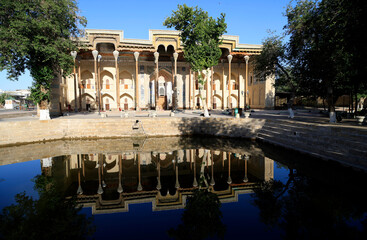 Lyabi Khauz in Bukhara, Uzbekistan