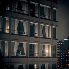 the loneliness of hotel nights in big cities 