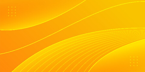 abstract modern yellow lines background vector illustration EPS10	