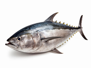 Fototapeta premium Tuna isolated on white background.