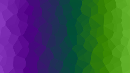 Low poly banner with triangle shapes background. Green and bule low poly banner design background. Modern Green low poly triangle shapes banner background