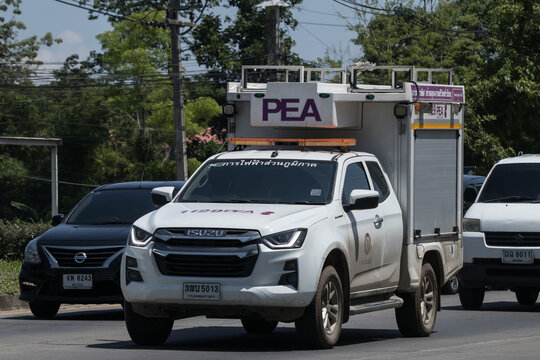  Truck of Provincial eletricity Authority of Thailand