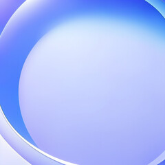 Obraz premium abstract blue background with circles - Light Purple and Light Blue Circles Background - Light Colors and White - Generative AI