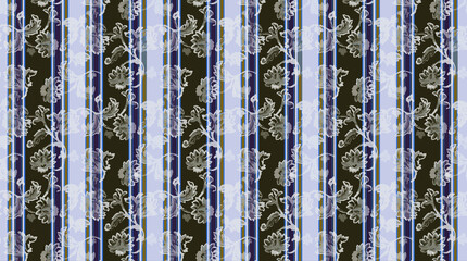 Digital And Textile Design Pattern