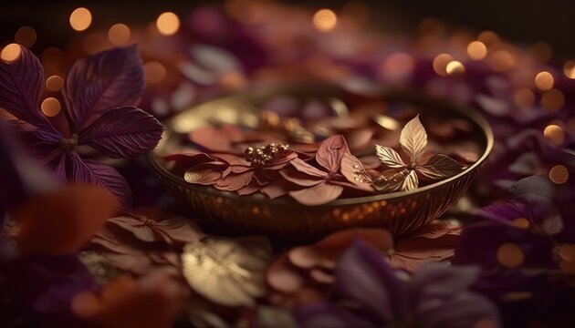natural and fresh wedding flower photography a prefect ornament generative ai