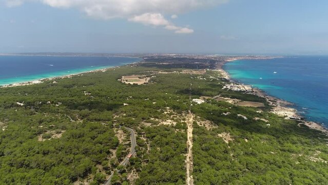 Formentera - Espectaculares vistas de la isla con drone