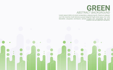 vector abstract green background design