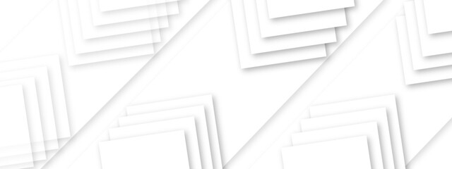 White abstract on gray background. space design concept. Decorative web layout or poster, banner.	