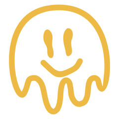 Emoji Melting Illustration