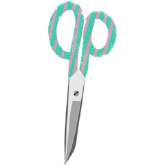 scissors green