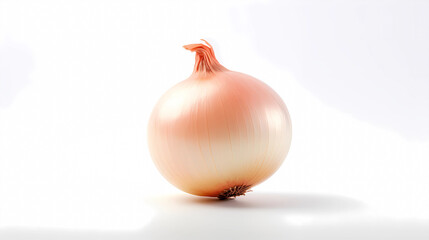 Onion on a white background
