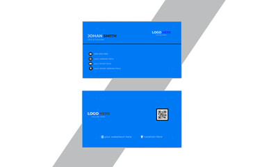 Simple Vector Business Card Design