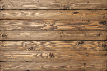 Dark brown wooden planks for a background